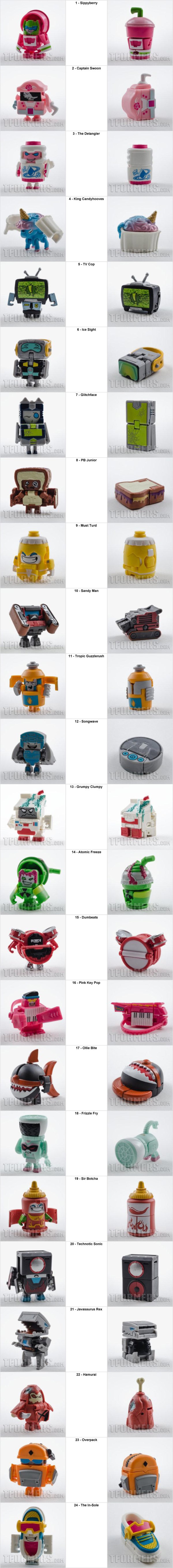 Transformers BotBots Series 2 Codes   Blind Pack Assortment ID Guide (2 of 2)